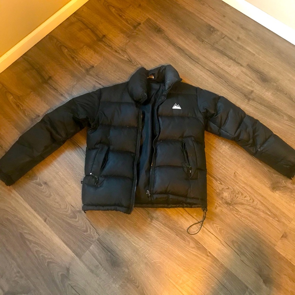 First Down Quilted Down Puffer Jacket